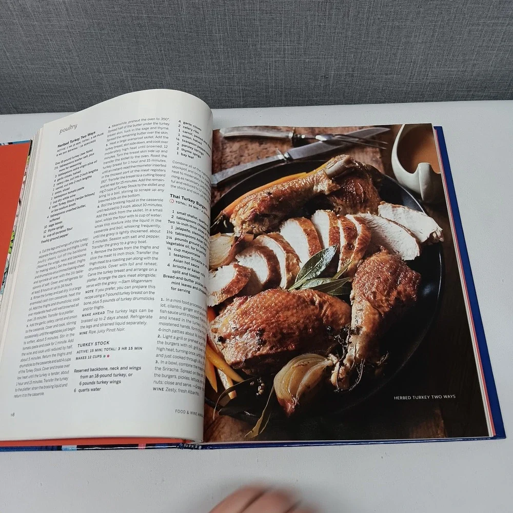 Food & Wine Annual‎ Cookbook 2011 Hardcover 700 Recipes Gourmet Grilling Wine